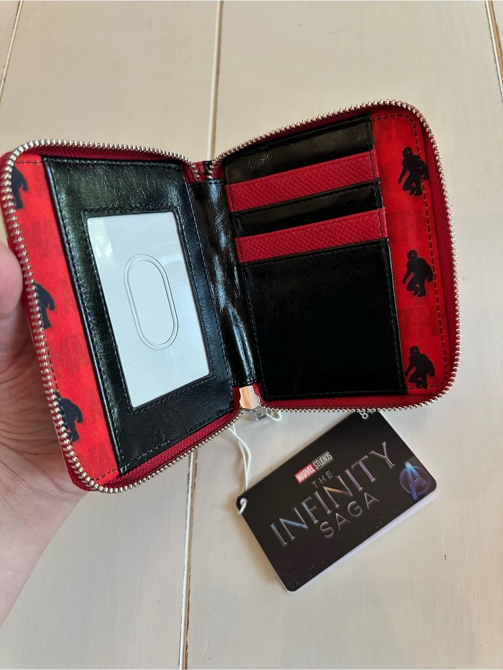 Loungefly Marvel Ant-Man Red & Silver Bifold Wallet